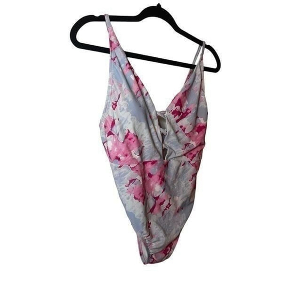 Jessica Simpson Tie Dye One Piece Swimsuit Size M - Picture 4 of 10